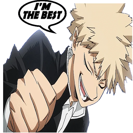 Эмодзи KATSUKI BAKUGO