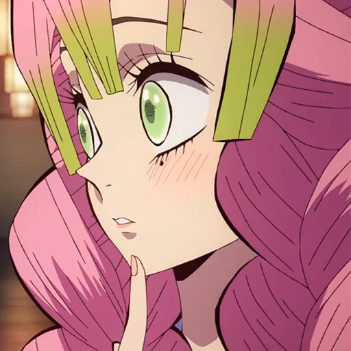 Эмодзи Mitsuri Kanroji | Мицури Канроджи