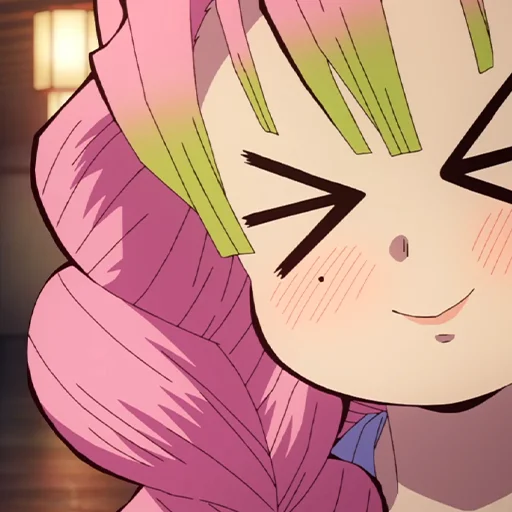 Эмодзи Mitsuri Kanroji | Мицури Канроджи