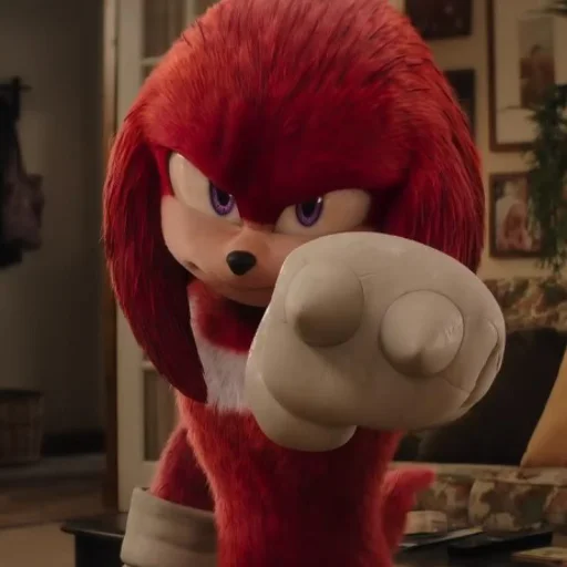 Эмодзи KNUCKLES THE ECHIDNA