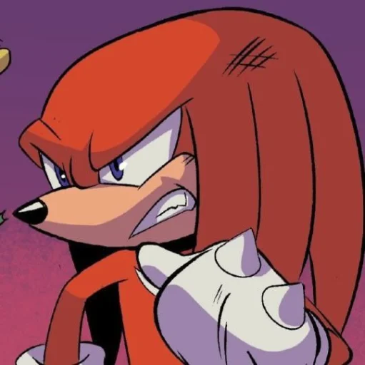 Эмодзи KNUCKLES THE ECHIDNA