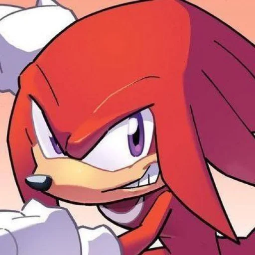 Эмодзи KNUCKLES THE ECHIDNA