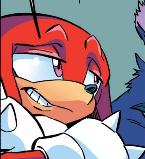 Эмодзи KNUCKLES THE ECHIDNA