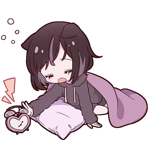 Эмодзи Куронеко тян