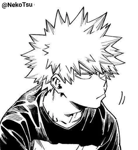Эмодзи Katsuki Bakugo