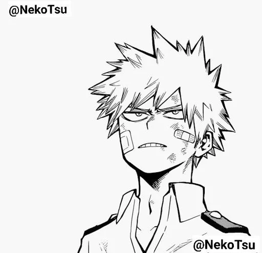 Эмодзи Katsuki Bakugo