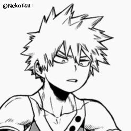 Эмодзи Katsuki Bakugo