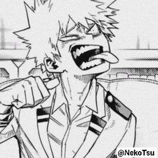 Эмодзи Katsuki Bakugo