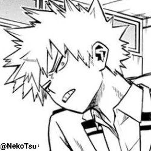 Эмодзи Katsuki Bakugo