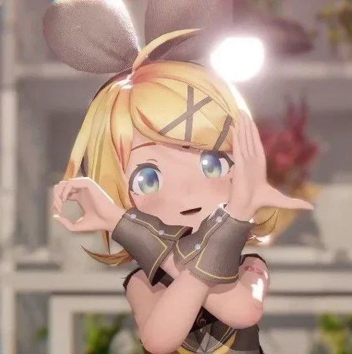 Эмодзи Кагамине Рин