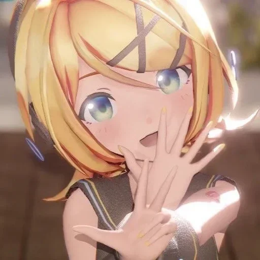 Эмодзи Кагамине Рин