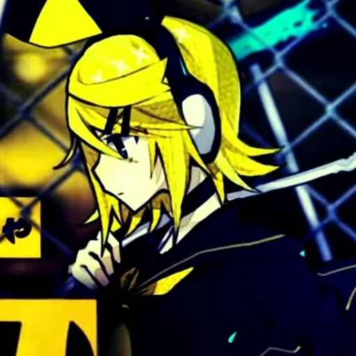 Эмодзи Кагамине Рин