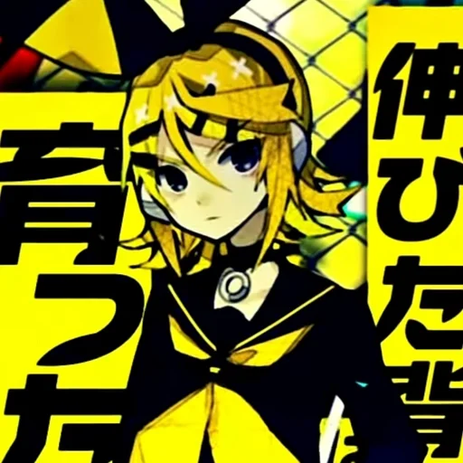 Эмодзи Кагамине Рин