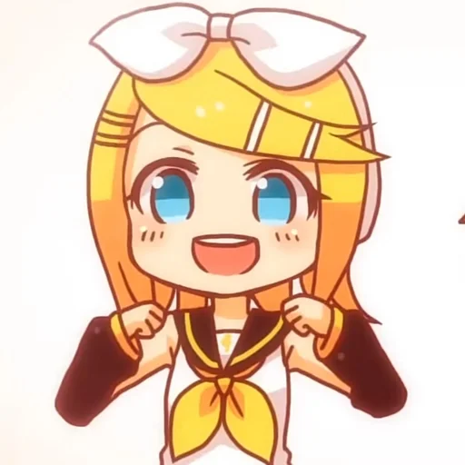 Эмодзи Кагамине Рин