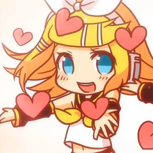 Эмодзи Кагамине Рин