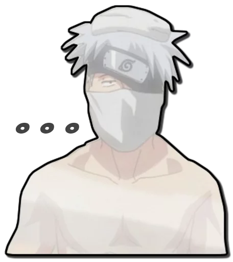 Эмодзи Kakashi Hatake [รקร]