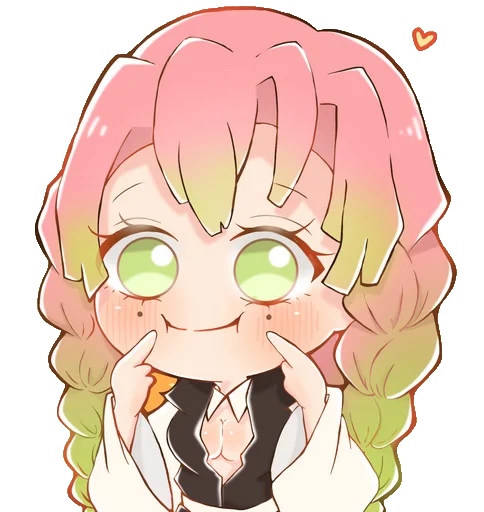 Эмодзи Mitsuri Kanroji