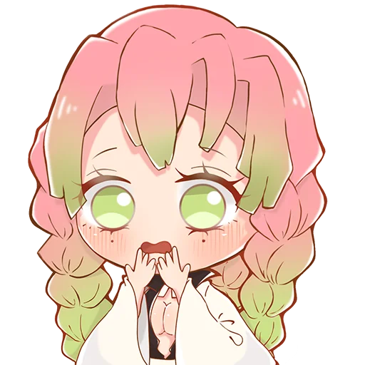 Эмодзи Mitsuri Kanroji