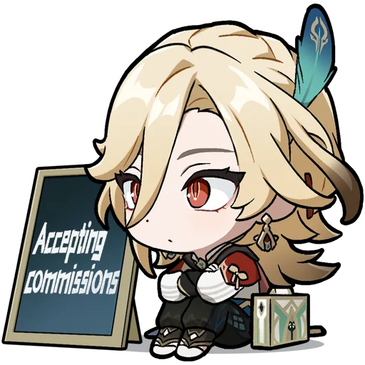 Эмодзи Картины Паймон 23