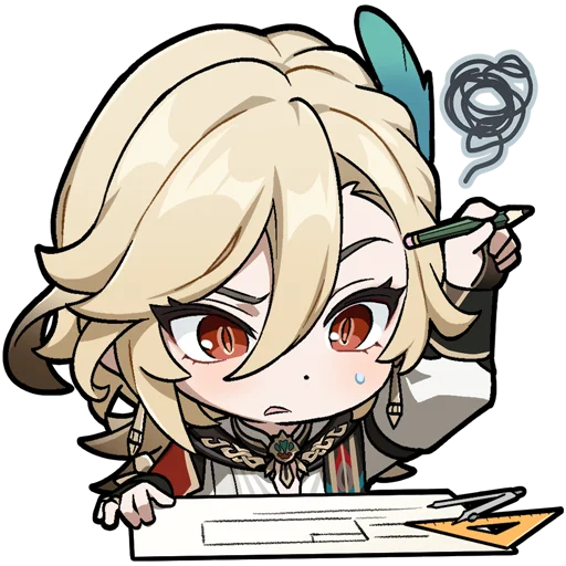 Эмодзи Картины Паймон 24