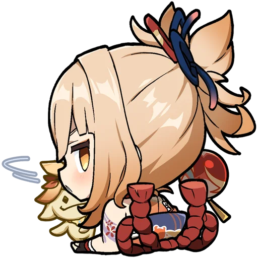 Эмодзи Картины Паймон 24