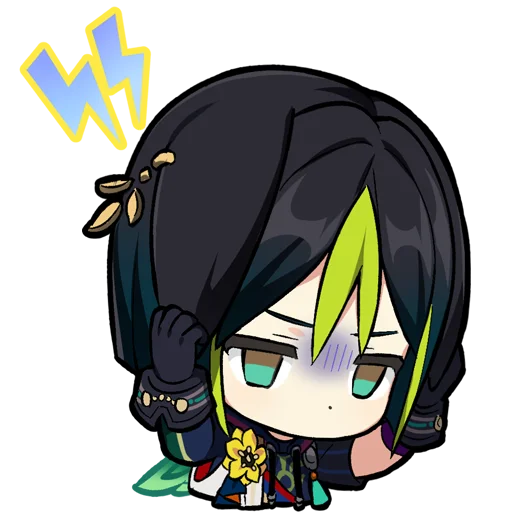 Эмодзи Картины Паймон 17