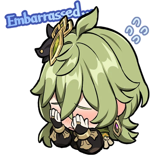 Эмодзи Картины Паймон 17