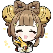 Эмодзи Картины Паймон Часть IV