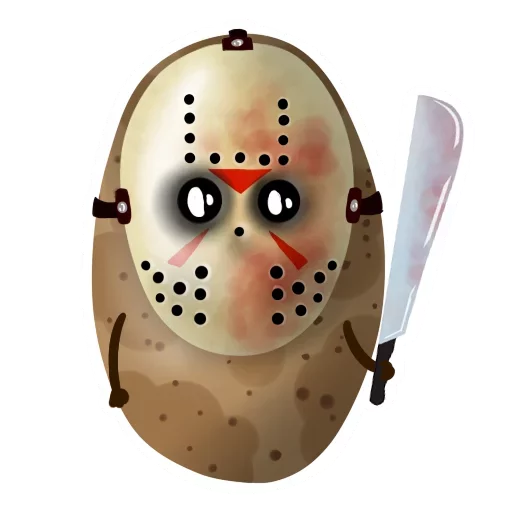 Эмодзи Funny Potato