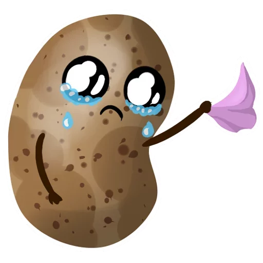 Эмодзи Funny Potato