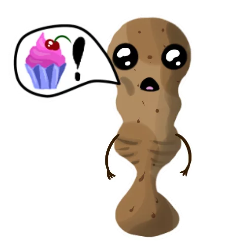Эмодзи Funny Potato