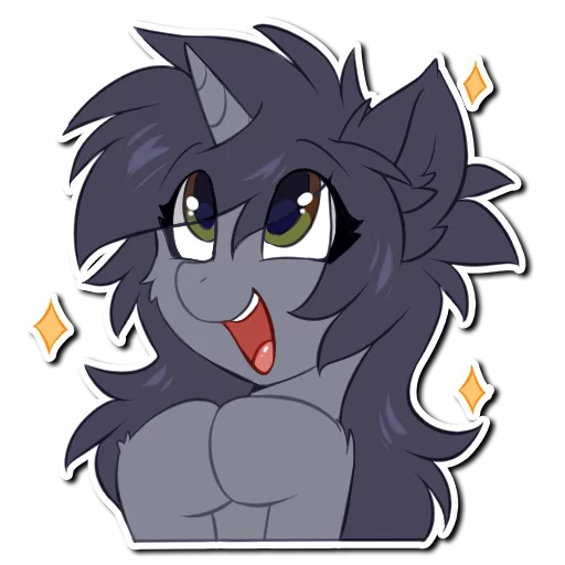 Эмодзи Kate the unicorn