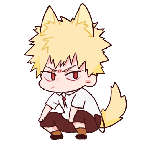 Эмодзи Bakugou Katsuki