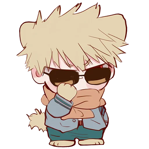 Эмодзи Bakugou Katsuki
