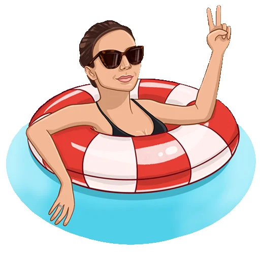 Эмодзи Катя, которая только Никитина