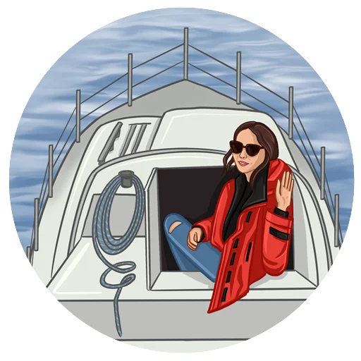 Эмодзи Катя, которая только Никитина