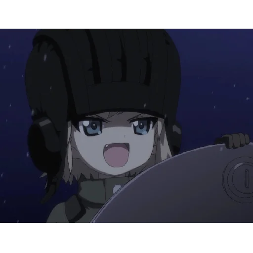 Эмодзи Katyusha ("Girls und Panzer")