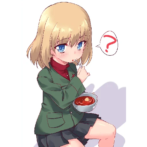 Эмодзи Katyusha ("Girls und Panzer") part 8