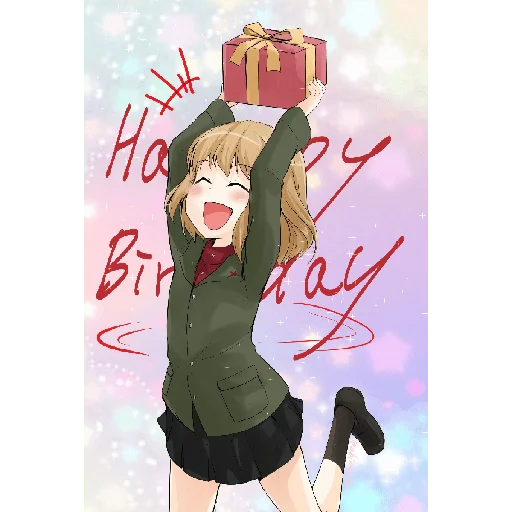 Эмодзи Katyusha ("Girls und Panzer") part 8