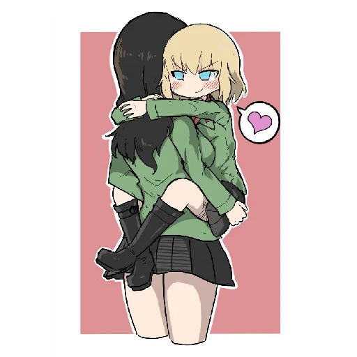 Эмодзи Katyusha Girls und Panzer