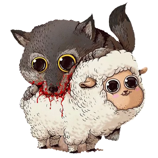 Эмодзи Kawaii Death