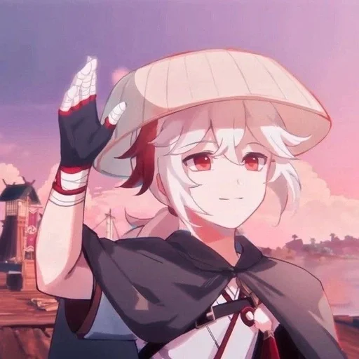 Эмодзи Kaedehara Kazuha