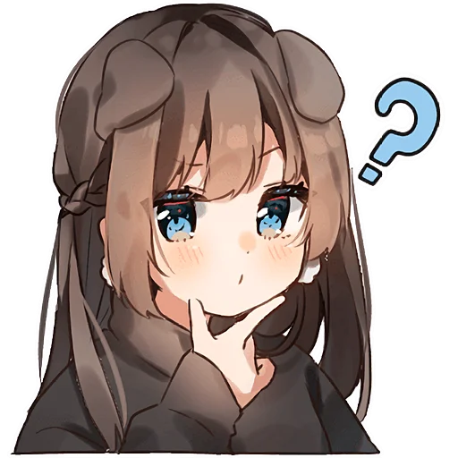 Эмодзи Кемомими девочки
