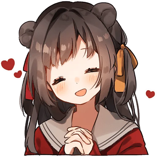 Эмодзи Кемомими девочки