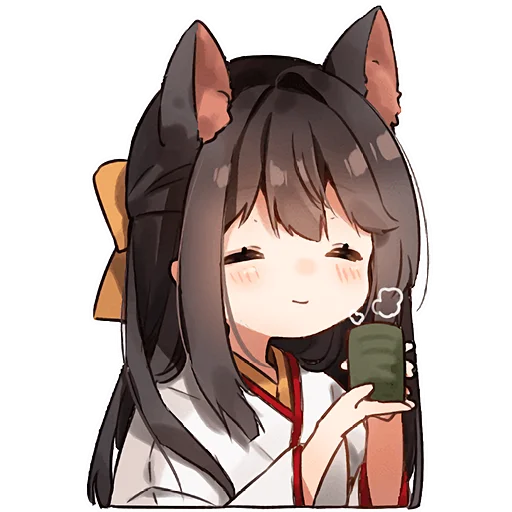 Эмодзи Кемомими девочки