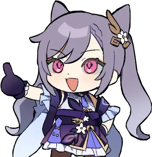 Эмодзи Keqing Waifu