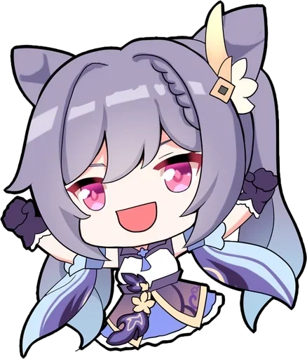 Эмодзи Keqing Waifu
