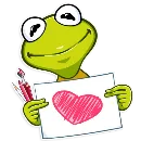 Эмодзи Kermit the Frog