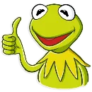 Эмодзи Kermit the Frog