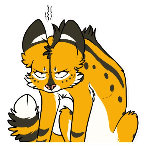 Эмодзи Khaleesi Serval